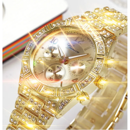 Women’s Crystal Quartz Analog Watch