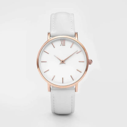 Women Watches Leather Quartz Watch for Ladies Clocks