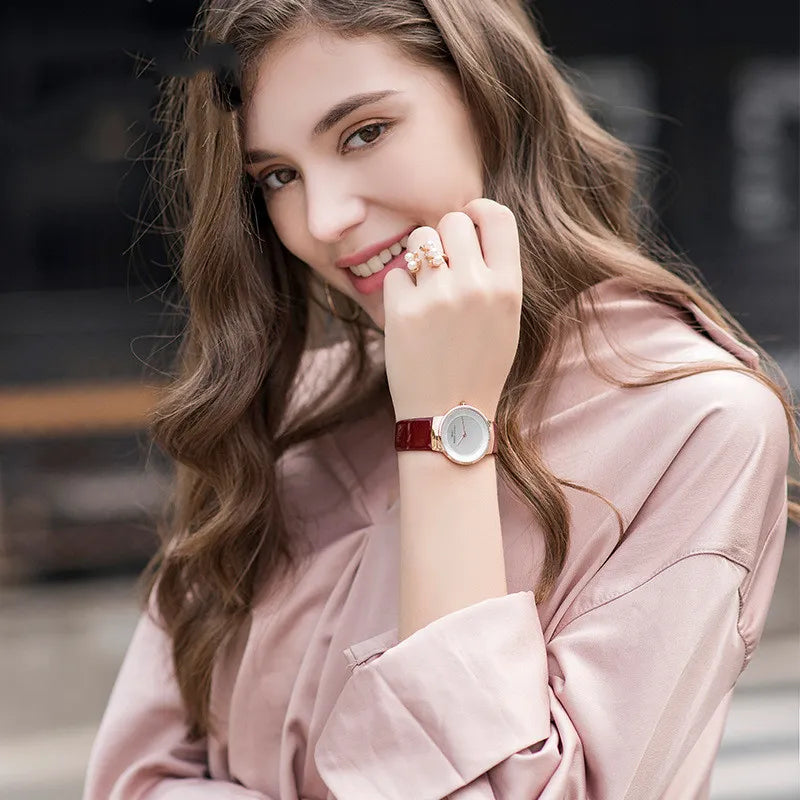 Elegant Thin Minimalist Women’s Watch