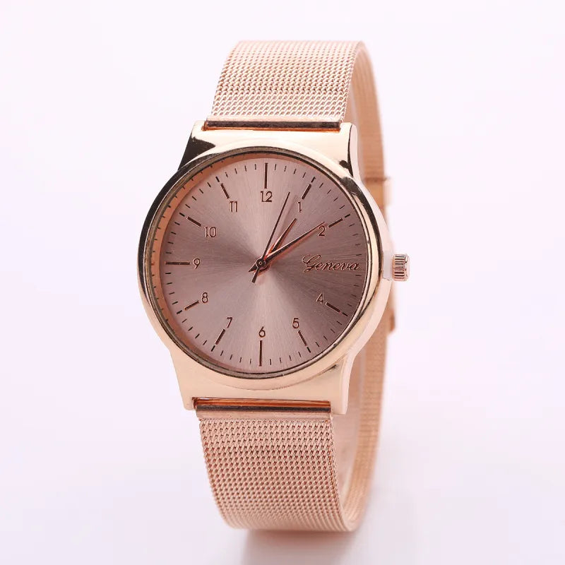 Luxury Gold Men’s Sports Watch with Large Dial – Outdoor Military Inspired Design
