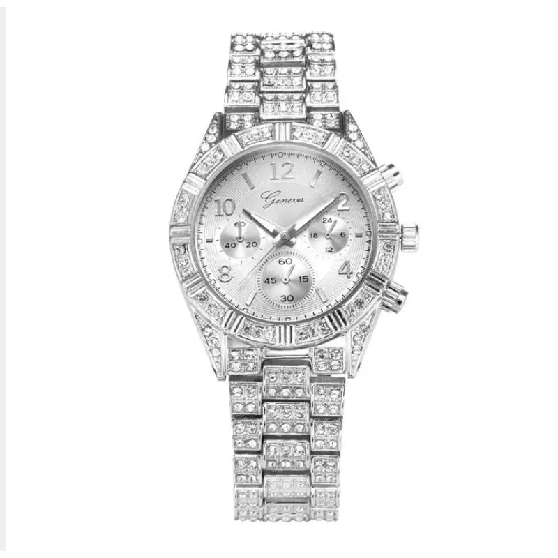 Women’s Crystal Quartz Analog Watch