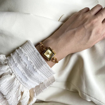 Women’s Luxury Block Bracelet Watch