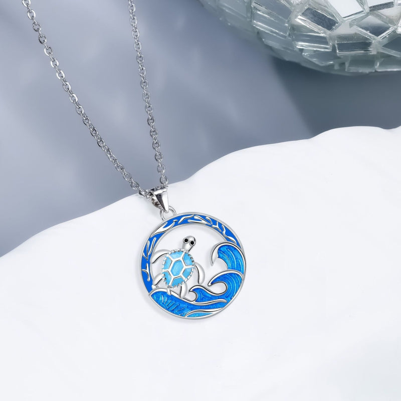 Vintage Ocean Series Sea Turtle Necklace