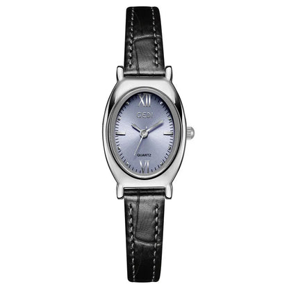 Elegant Oval Fashion Quartz Watch – Women