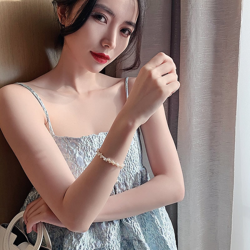 C��line Pearl Bracelet