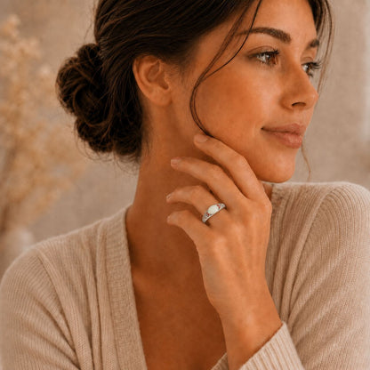 Oval Stone Filigree Bracelet