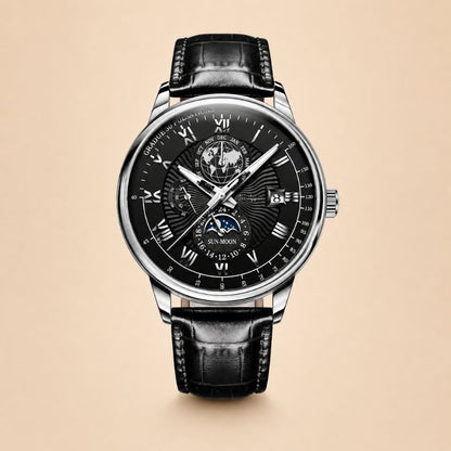 Classic Moonphase Quartz Watch