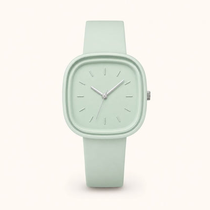 Pastel Square Silicone Watch