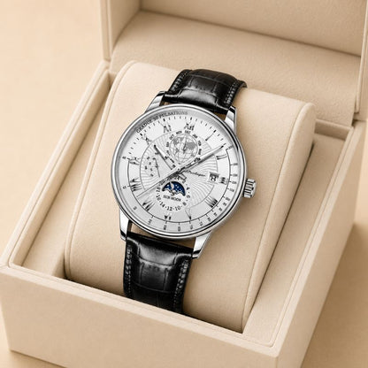 Classic Moonphase Quartz Watch