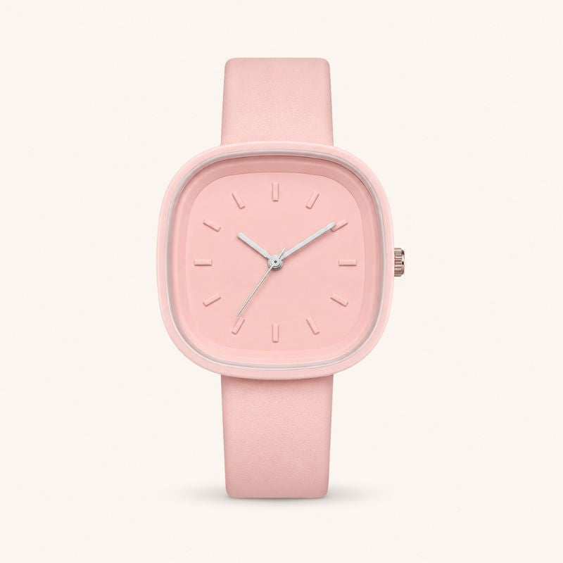 Pastel Square Silicone Watch