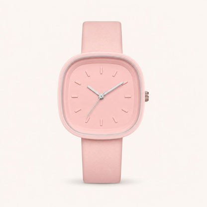 Pastel Square Silicone Watch