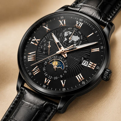 Classic Moonphase Quartz Watch