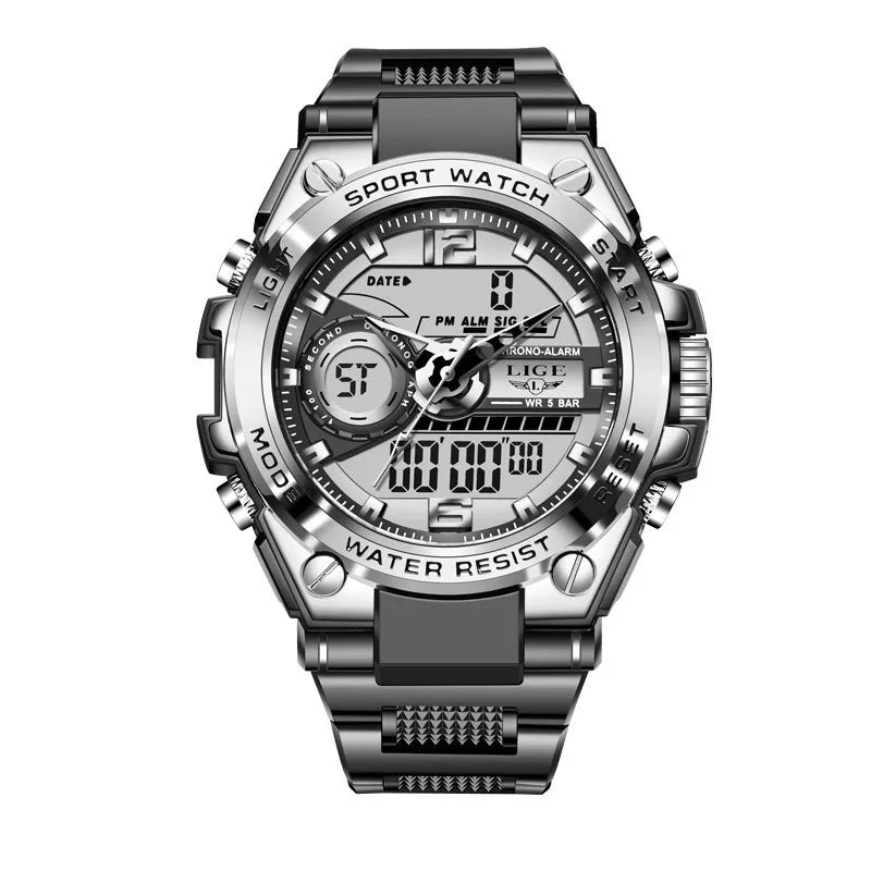 Victor | Premium Waterproof Quartz Watch – Bright Luminous Dial